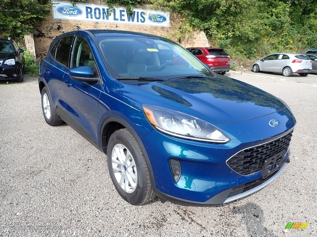 2020 Escape SE 4WD - Dark Persian Green Metallic / Dark Earth Gray photo #3