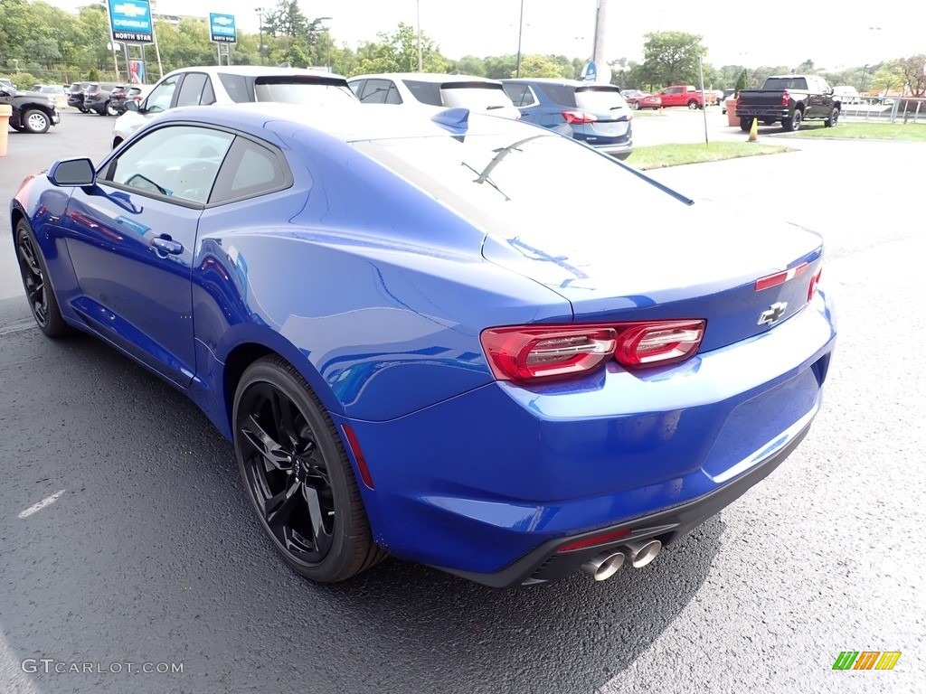 2021 Camaro LT1 Coupe - Riverside Blue Metallic / Jet Black photo #4