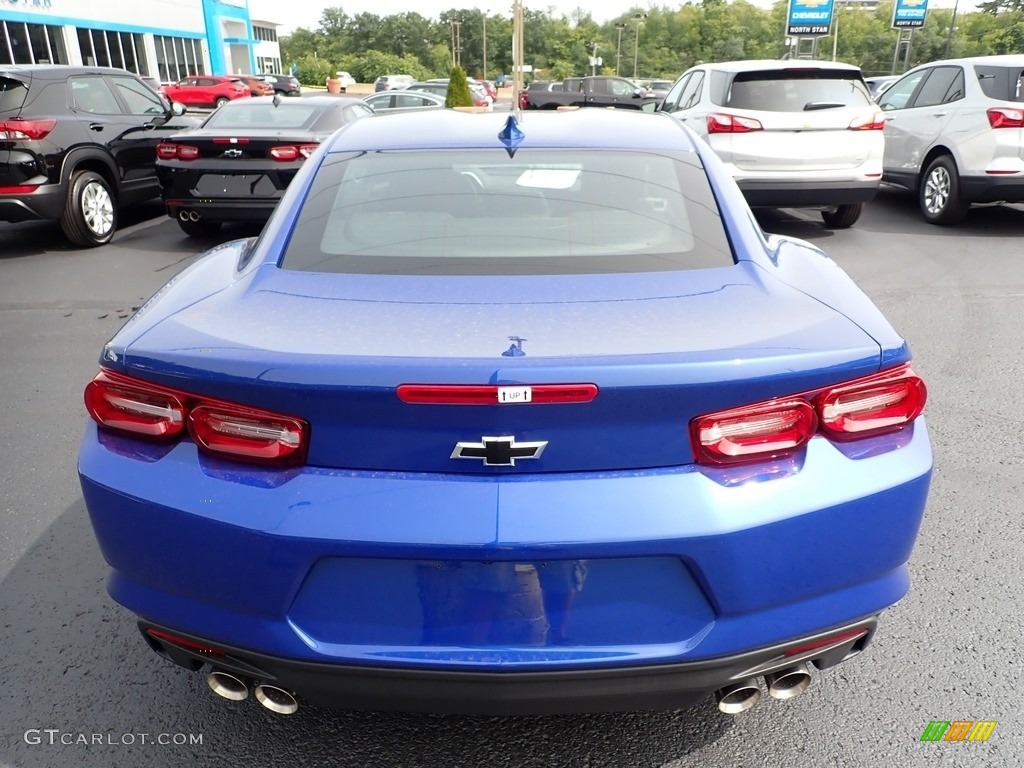 2021 Camaro LT1 Coupe - Riverside Blue Metallic / Jet Black photo #5