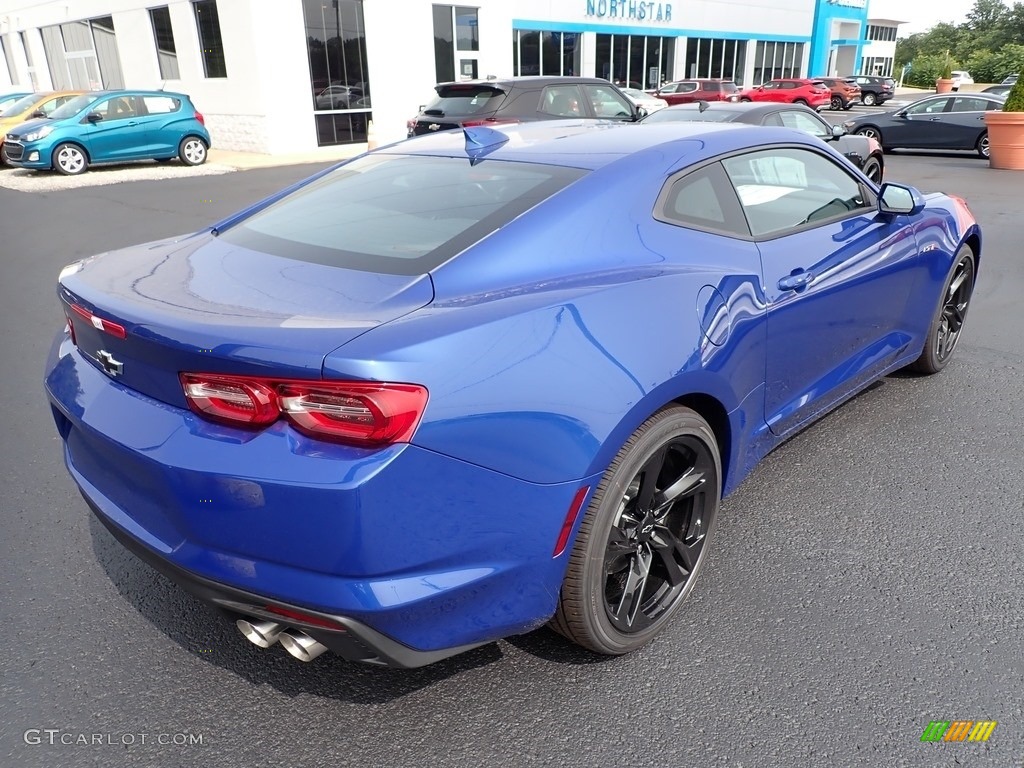 2021 Camaro LT1 Coupe - Riverside Blue Metallic / Jet Black photo #6