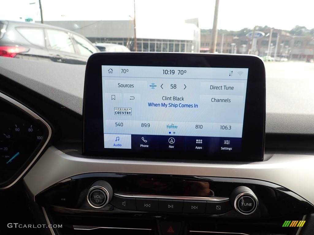 2020 Escape SE 4WD - Dark Persian Green Metallic / Dark Earth Gray photo #17