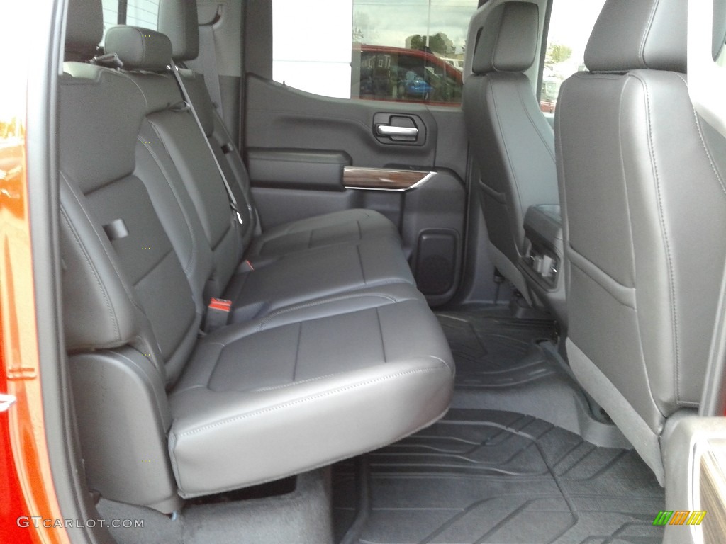Jet Black Interior 2019 Chevrolet Silverado 1500 RST Crew Cab 4WD Photo #139542399