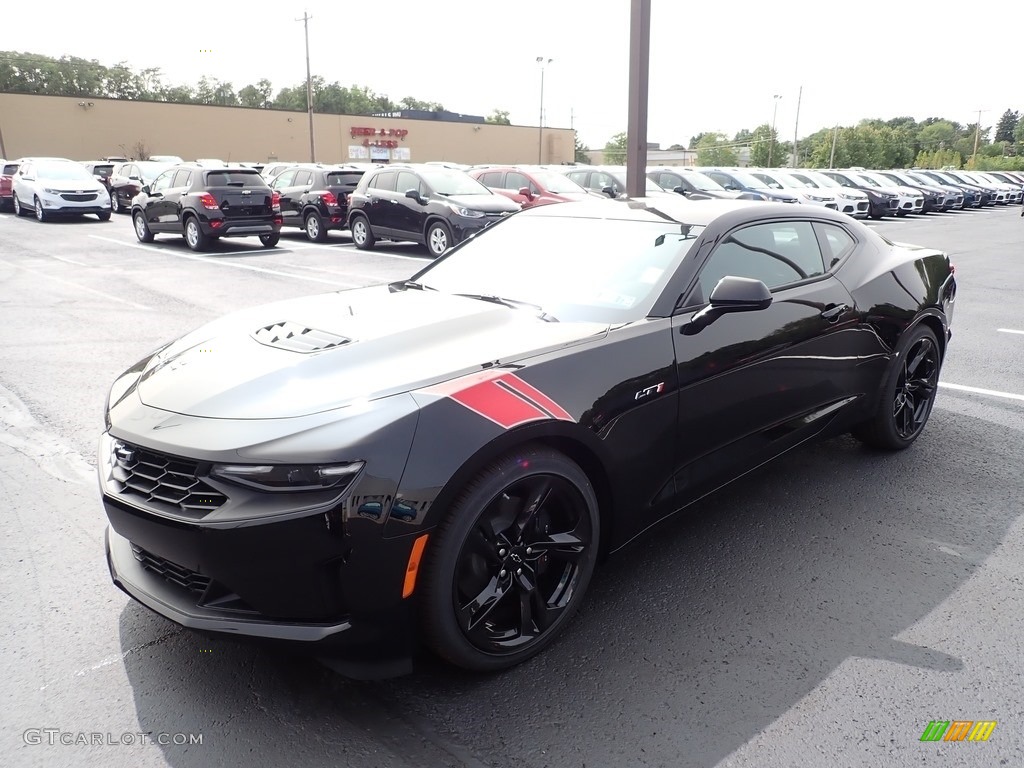 Black 2021 Chevrolet Camaro LT1 Coupe Exterior Photo #139542504