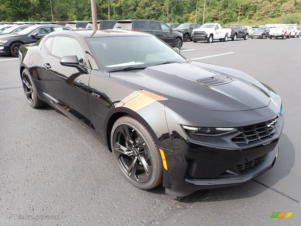 Black 2021 Chevrolet Camaro LT1 Coupe Exterior Photo #139542663