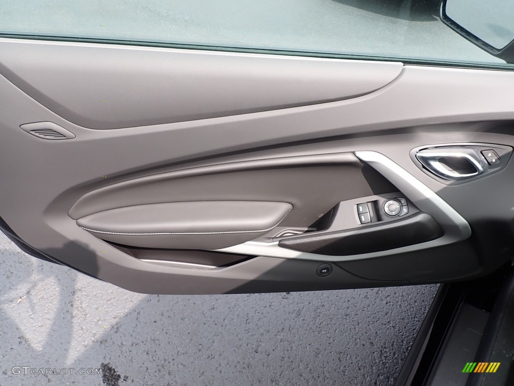 2021 Chevrolet Camaro LT1 Coupe Jet Black Door Panel Photo #139542777