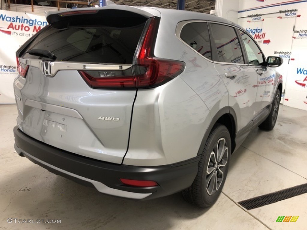 2020 CR-V EX AWD - Lunar Silver Metallic / Black photo #3