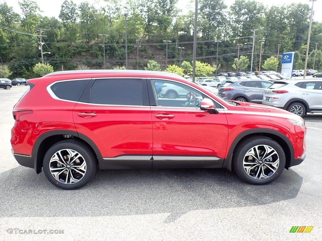 2020 Santa Fe Limited 2.0 AWD - Calypso Red / Black photo #1