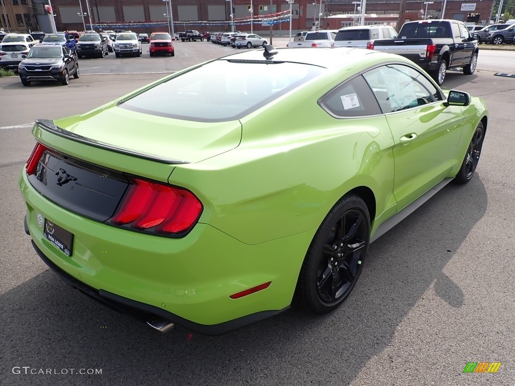 2020 Mustang EcoBoost Fastback - Grabber Lime / Ebony photo #2