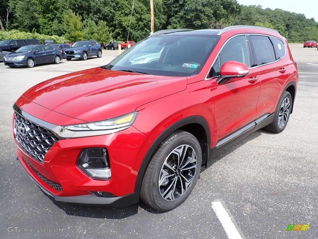 Calypso Red 2020 Hyundai Santa Fe Limited 2.0 AWD Exterior Photo #139543713