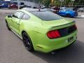2020 Grabber Lime Ford Mustang EcoBoost Fastback  photo #7