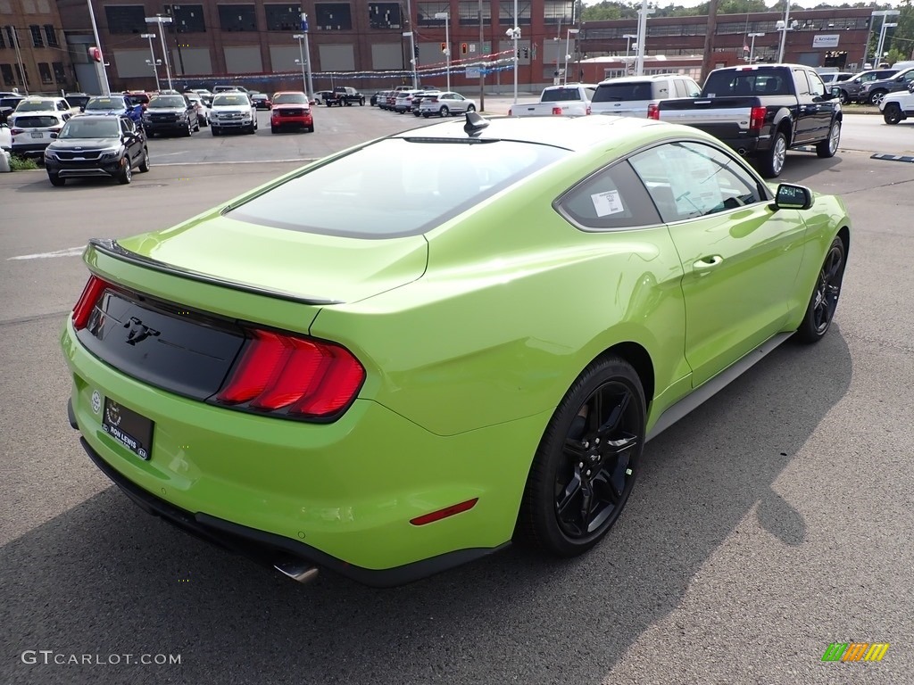 2020 Mustang EcoBoost Fastback - Grabber Lime / Ebony photo #9