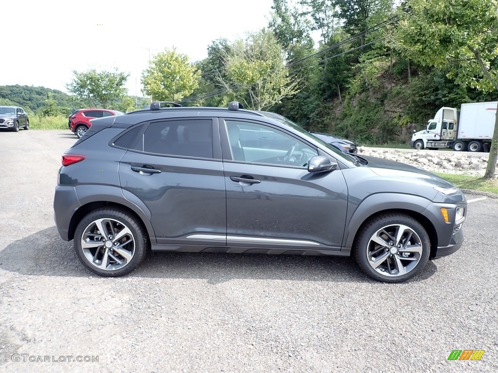 Thunder Gray 2021 Hyundai Kona Ultimate AWD Exterior Photo #139544290