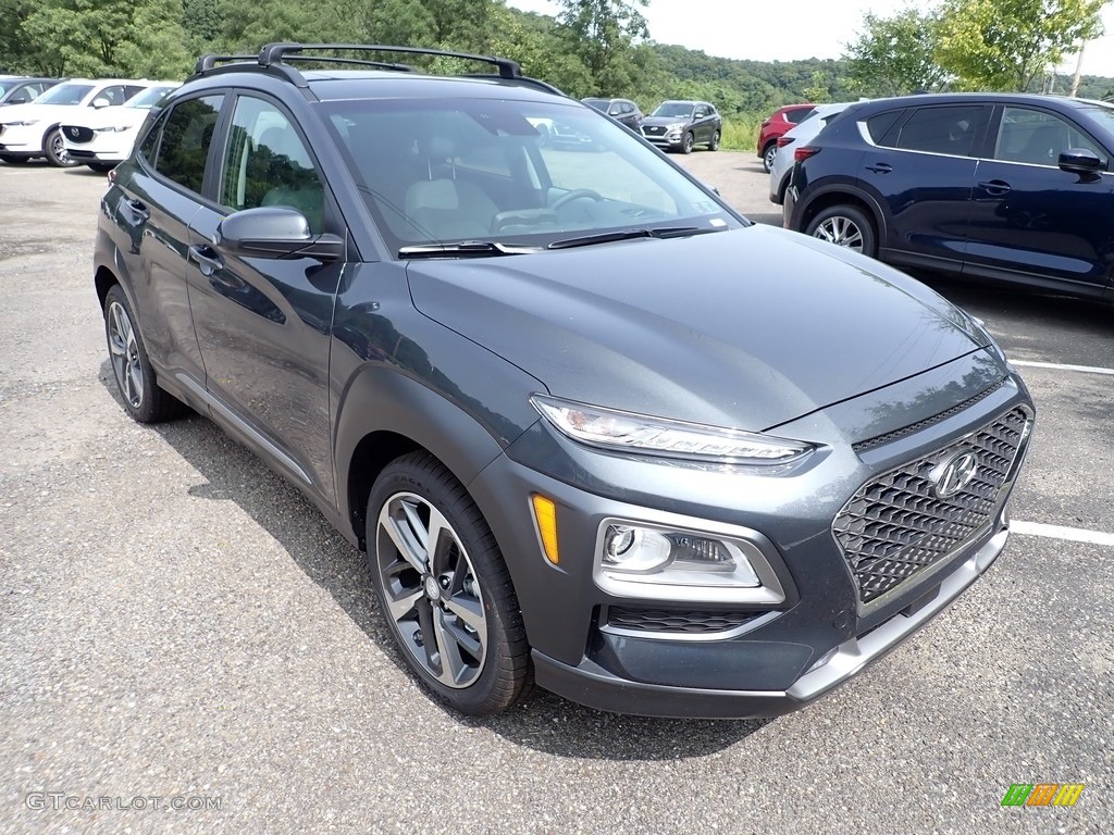 Thunder Gray 2021 Hyundai Kona Ultimate AWD Exterior Photo #139544337