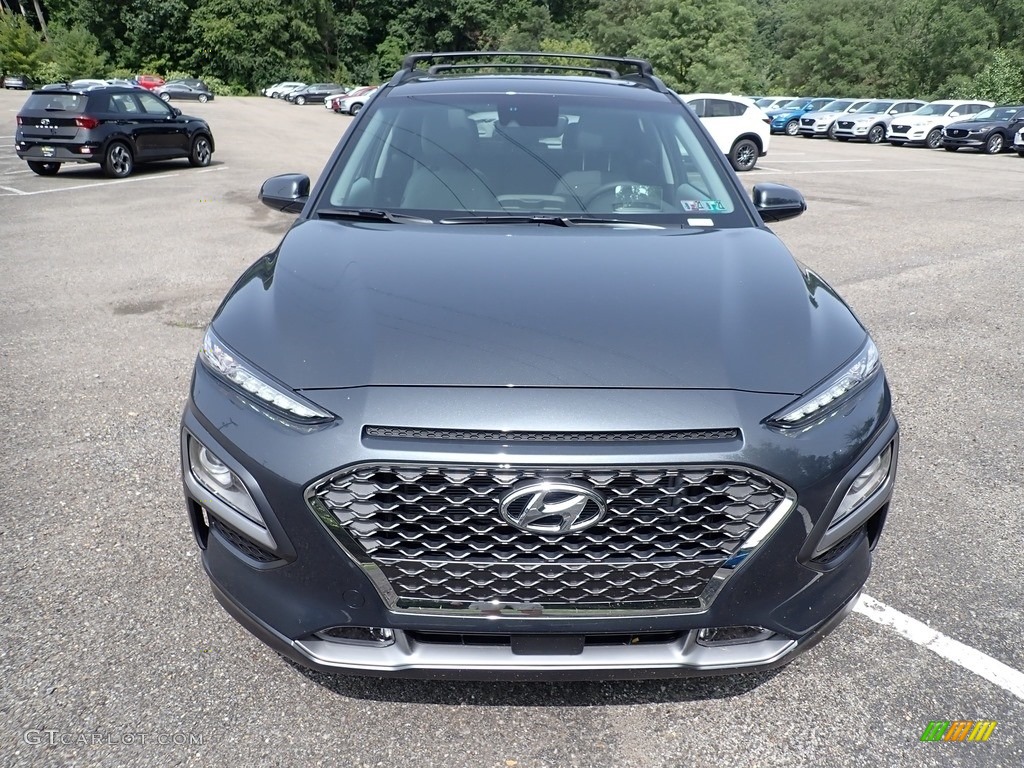 2021 Kona Ultimate AWD - Thunder Gray / Black/Gray photo #4