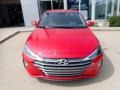 2020 Scarlet Red Pearl Hyundai Elantra SE  photo #4