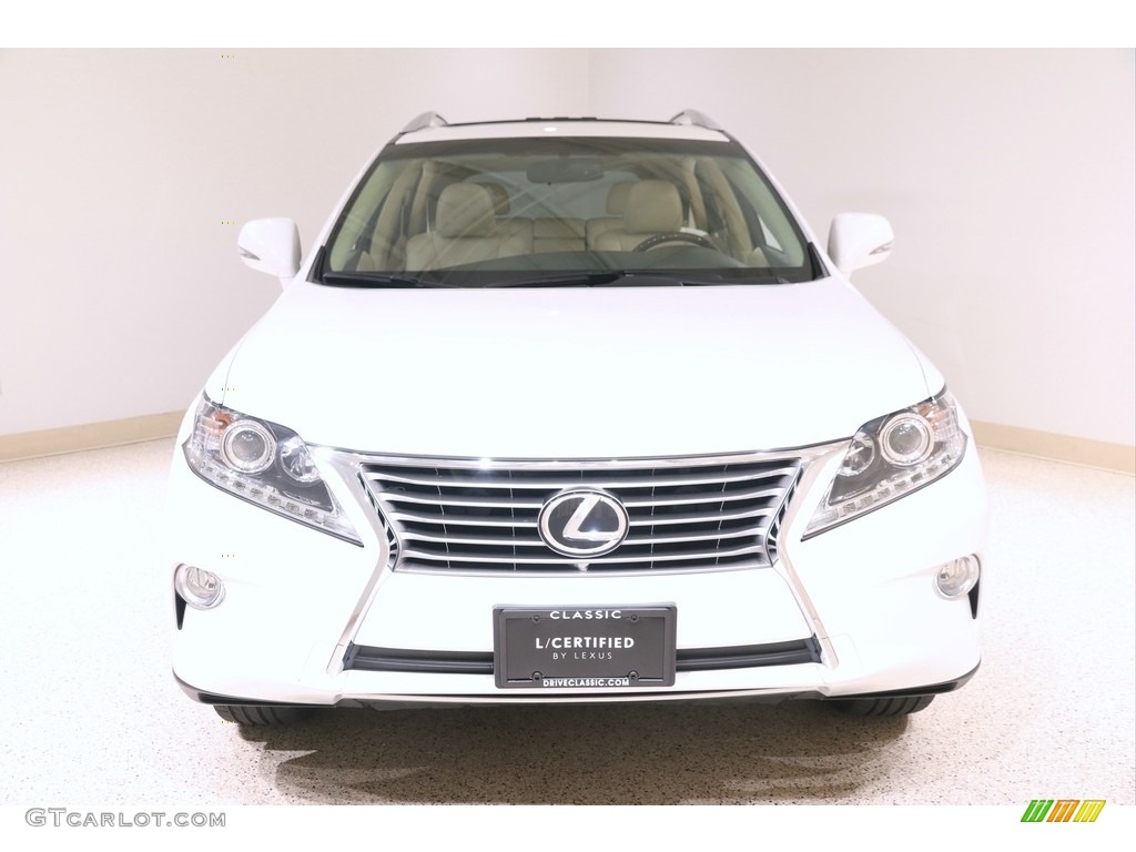2015 RX 350 AWD - Starfire White Pearl / Parchment photo #2