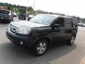 2011 Crystal Black Pearl Honda Pilot EX-L 4WD  photo #6