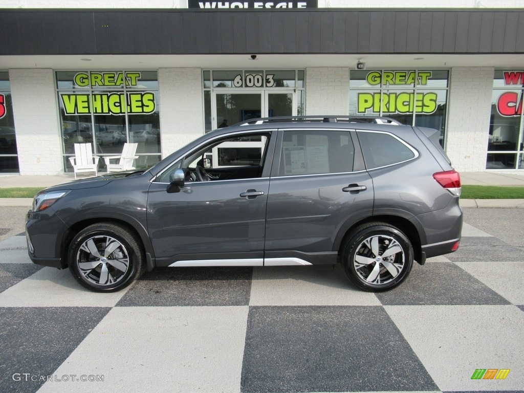 2020 Forester 2.5i Touring - Magnetite Gray Metallic / Black photo #1