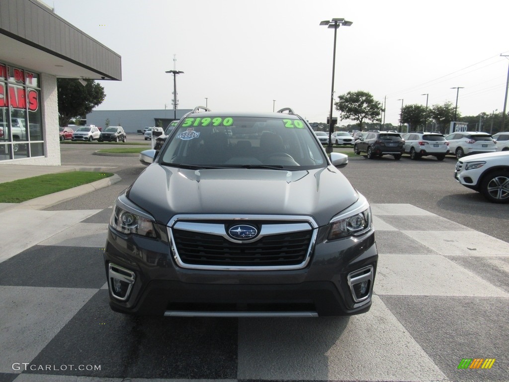 2020 Forester 2.5i Touring - Magnetite Gray Metallic / Black photo #2