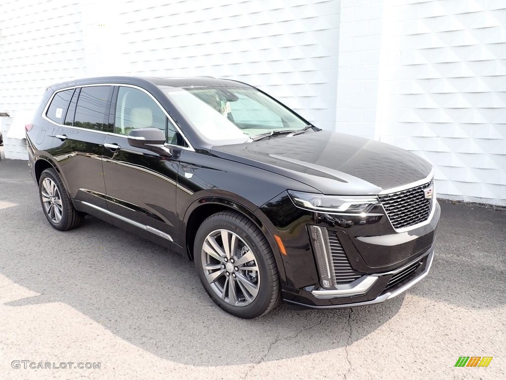 Stellar Black Metallic 2021 Cadillac XT6 Premium Luxury Exterior Photo #139548325