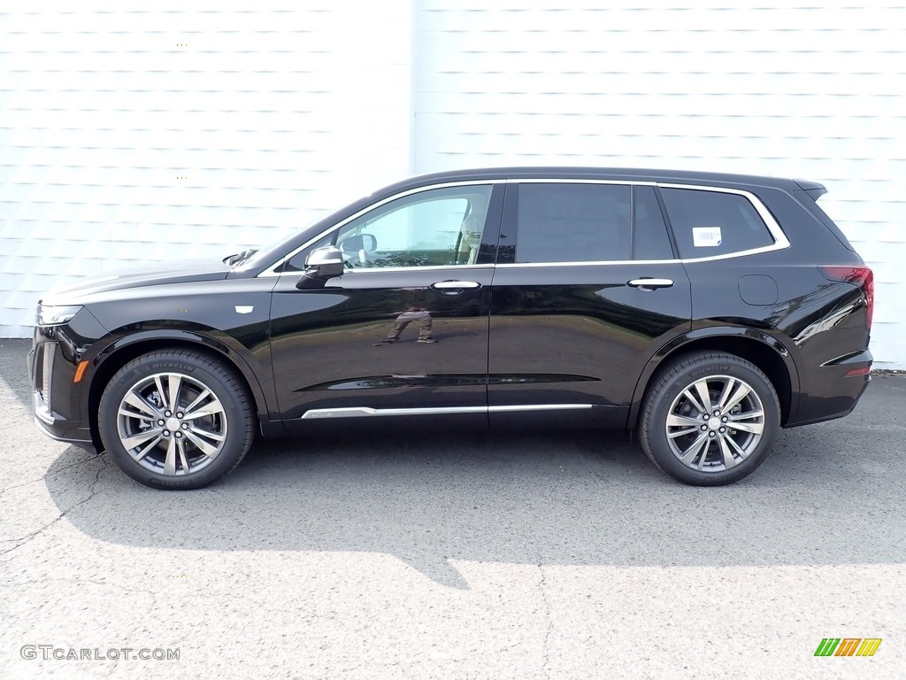 Stellar Black Metallic 2021 Cadillac XT6 Premium Luxury Exterior Photo #139548425