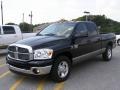 2008 Brilliant Black Crystal Pearl Dodge Ram 2500 Big Horn Quad Cab  photo #7