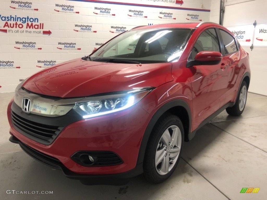 2020 HR-V EX AWD - Milano Red / Black photo #1