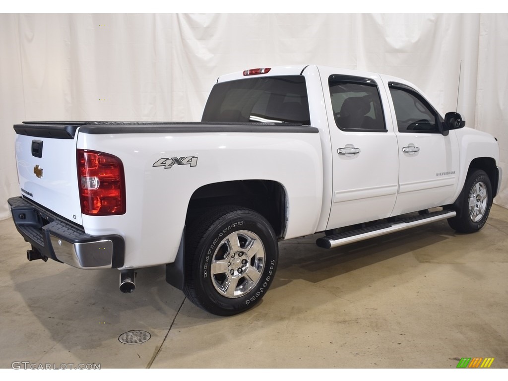 2012 Silverado 1500 LT Crew Cab 4x4 - Summit White / Ebony photo #2