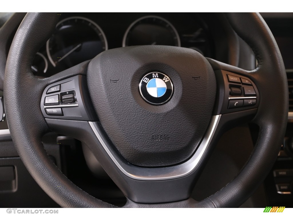2017 X3 xDrive35i - Space Gray Metallic / Black photo #8