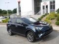 2018 Galactic Aqua Mica Toyota RAV4 Limited AWD  photo #1