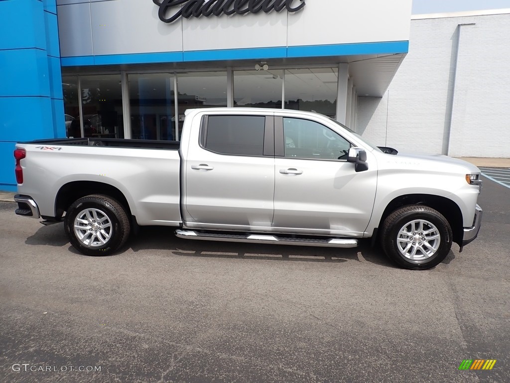 2020 Silverado 1500 LT Crew Cab 4x4 - Silver Ice Metallic / Jet Black photo #3