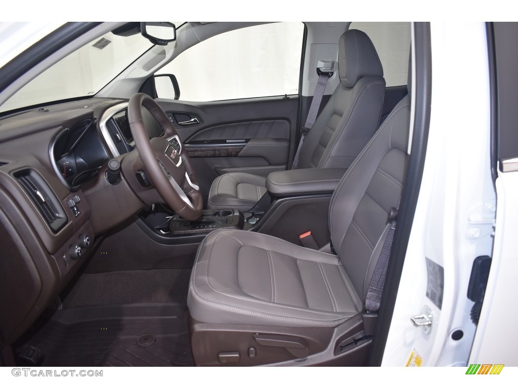Cocoa/Dark Atmosphere Interior 2021 GMC Canyon Denali Crew Cab 4WD Photo #139550528