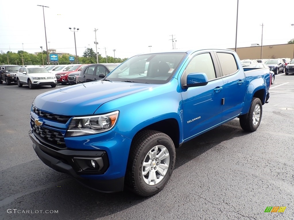 Bright Blue Metallic Chevrolet Colorado