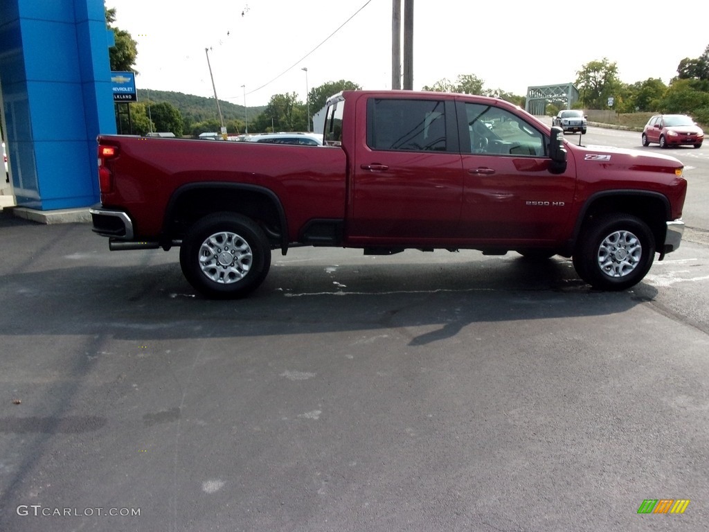 2020 Silverado 2500HD LT Crew Cab 4x4 - Cajun Red Tintcoat / Jet Black photo #12