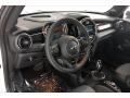 2021 Mini Hardtop Carbon Black Lounge Leather Interior Steering Wheel Photo