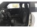 2021 Mini Hardtop Carbon Black Lounge Leather Interior Front Seat Photo
