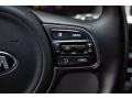 2017 Kia Optima Gray Interior Steering Wheel Photo