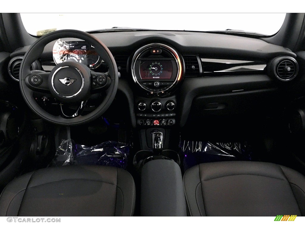 2021 Mini Hardtop Cooper 2 Door Carbon Black Dashboard Photo #139552442