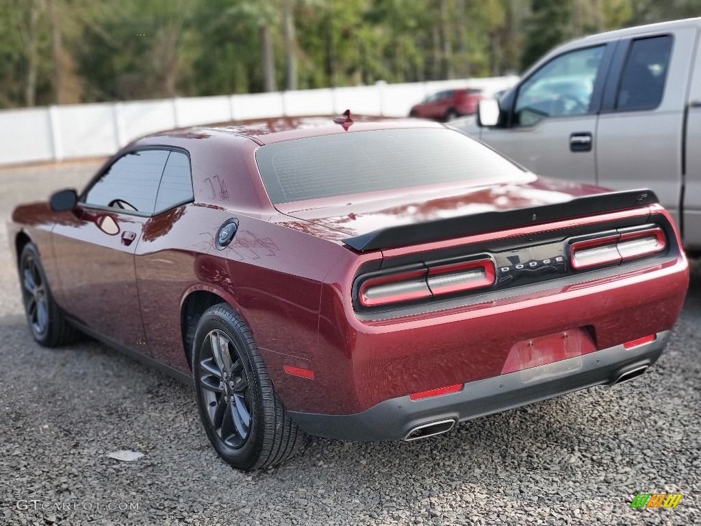 2019 Challenger GT AWD - Octane Red Pearl / Black photo #4