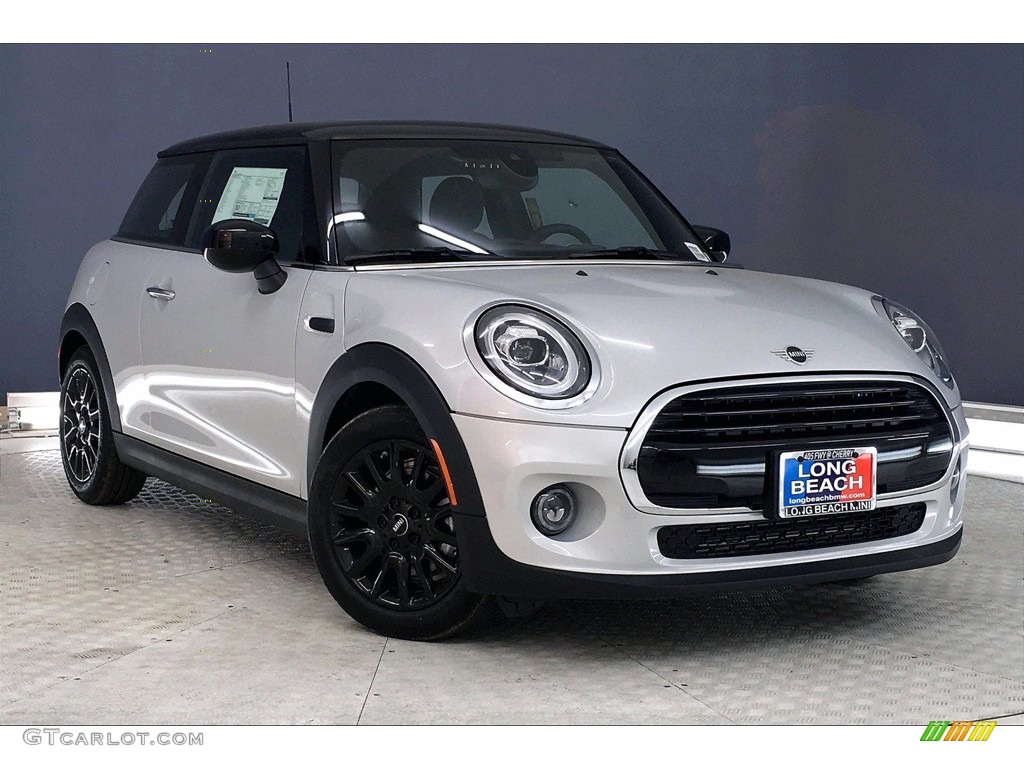 White Silver Metallic 2021 Mini Hardtop Cooper 2 Door Exterior Photo #139552826