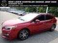 2018 Crimson Red Pearl Subaru Impreza 2.0i Limited 5-Door  photo #1