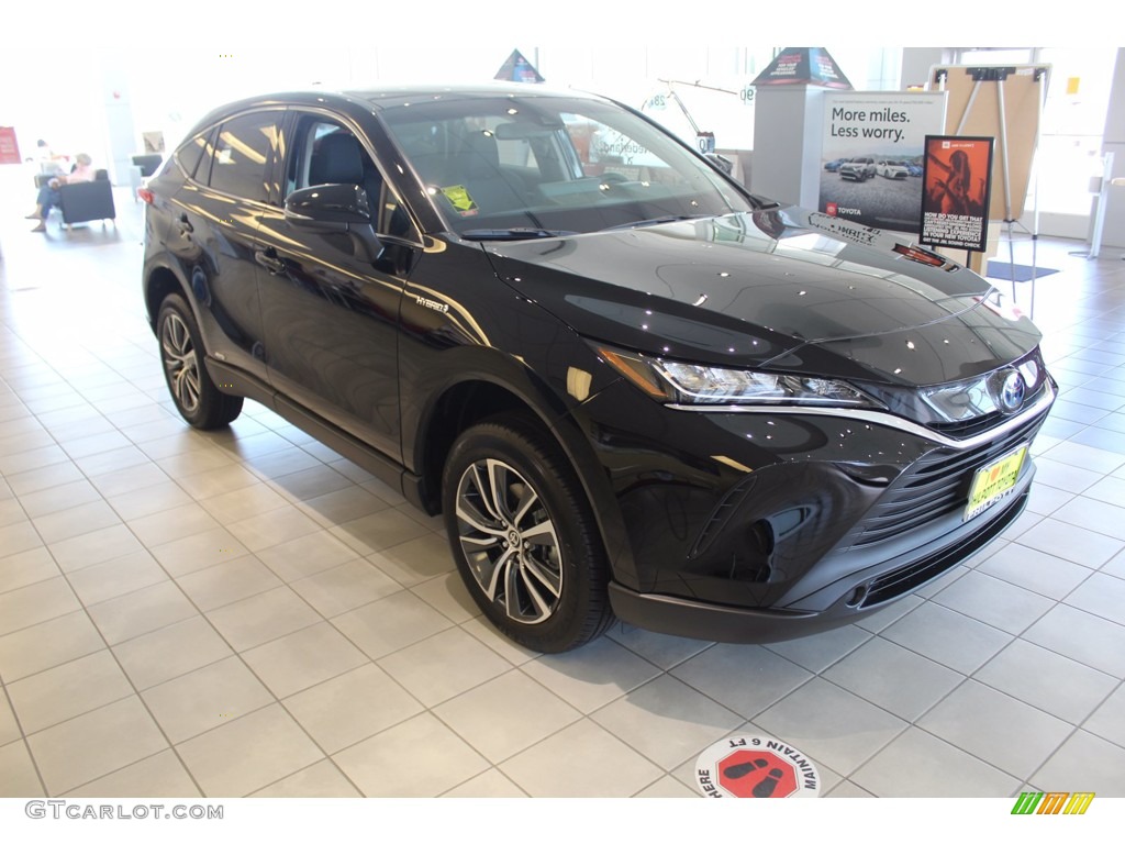 Celestial Black 2021 Toyota Venza Hybrid LE AWD Exterior Photo #139553408