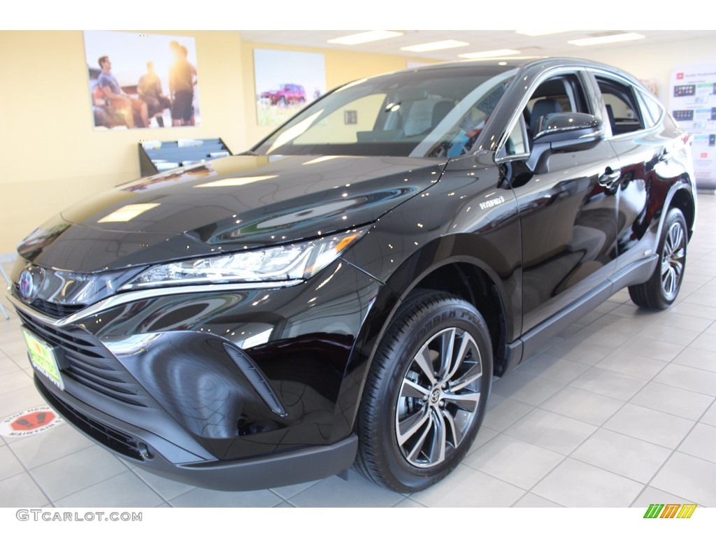 Celestial Black 2021 Toyota Venza Hybrid LE AWD Exterior Photo #139553459