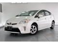 2014 Blizzard White Pearl Toyota Prius Three Hybrid  photo #12