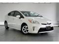 2014 Blizzard White Pearl Toyota Prius Three Hybrid  photo #33