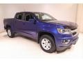 Laser Blue Metallic 2017 Chevrolet Colorado LT Crew Cab 4x4