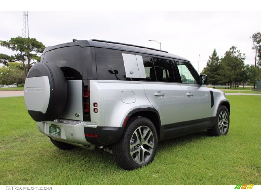 Indus Silver Metallic 2020 Land Rover Defender 110 SE Exterior Photo #139555493