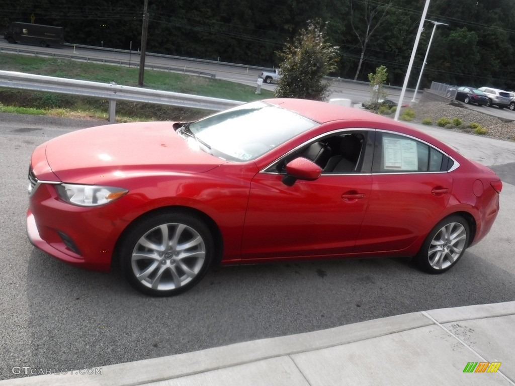 2014 MAZDA6 Touring - Soul Red Mica / Black photo #11