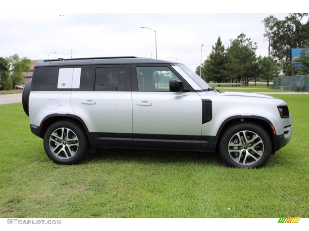 Indus Silver Metallic 2020 Land Rover Defender 110 SE Exterior Photo #139555547