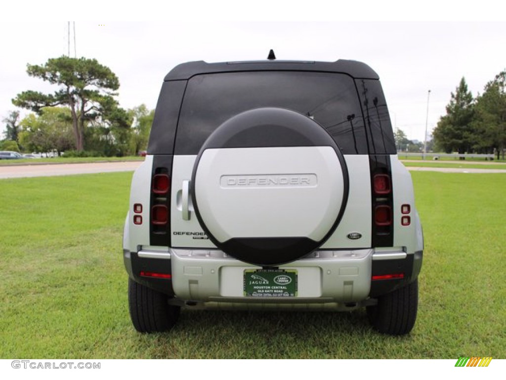 2020 Defender 110 SE - Indus Silver Metallic / Ebony photo #8
